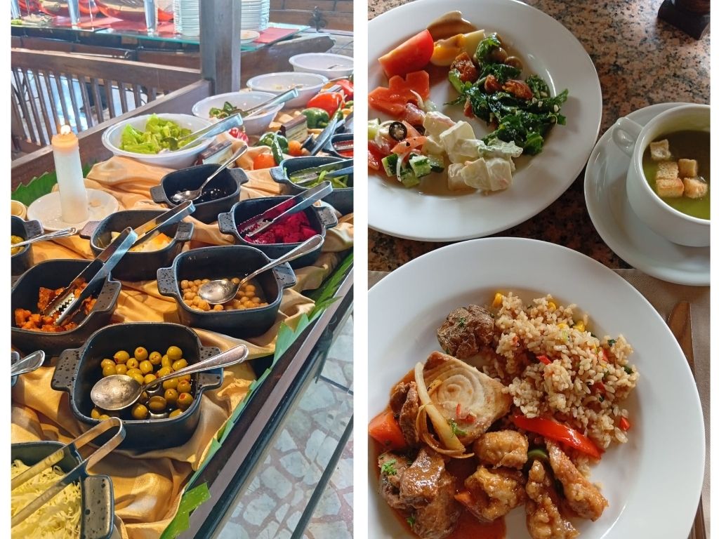 ビュッフェランチ