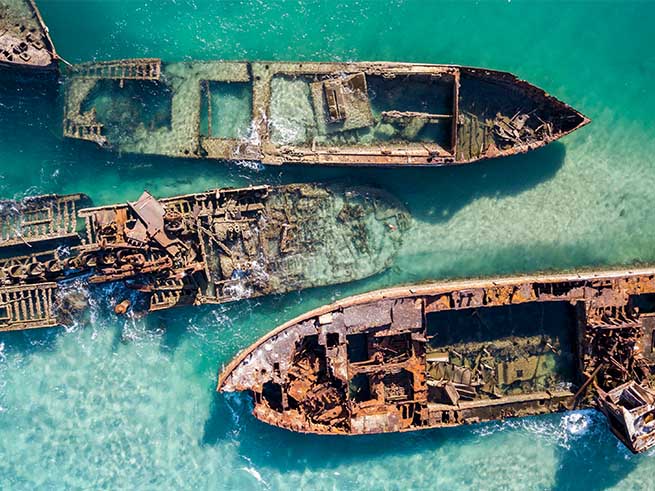 【モートン島往復フェリー】絶景ビーチで南国リゾート体験（ランチ付き・選べる送迎）