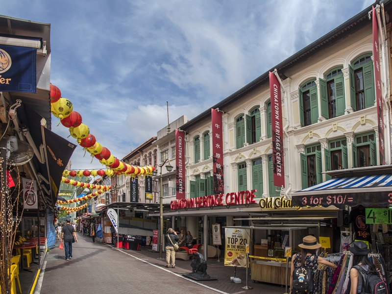 パゴダ・ストリート周辺