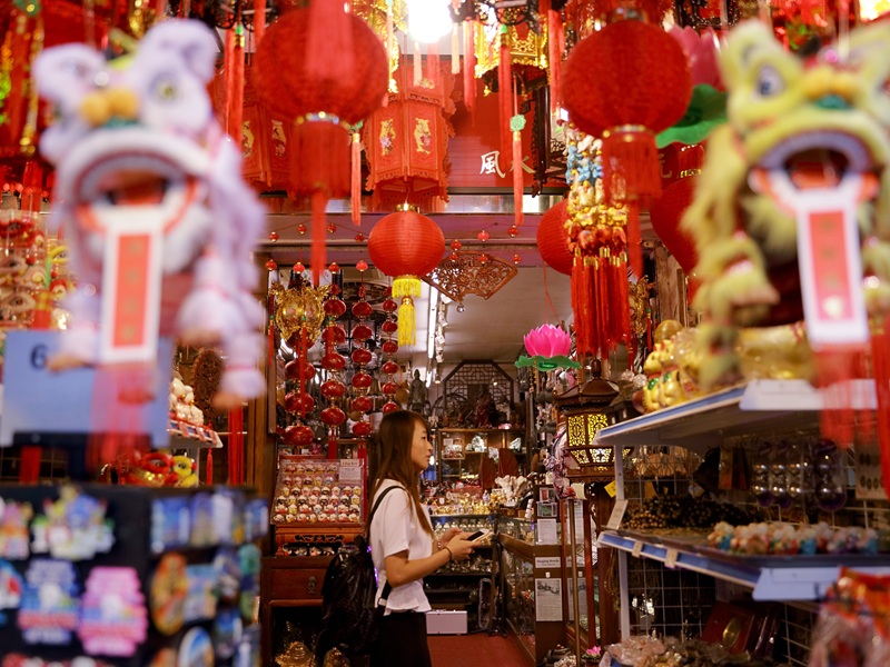 パゴダ・ストリート周辺