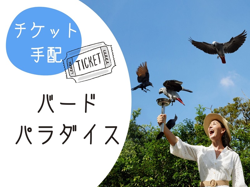 【チケット手配】＜人気アトラクション1日券＞ バードパラダイス