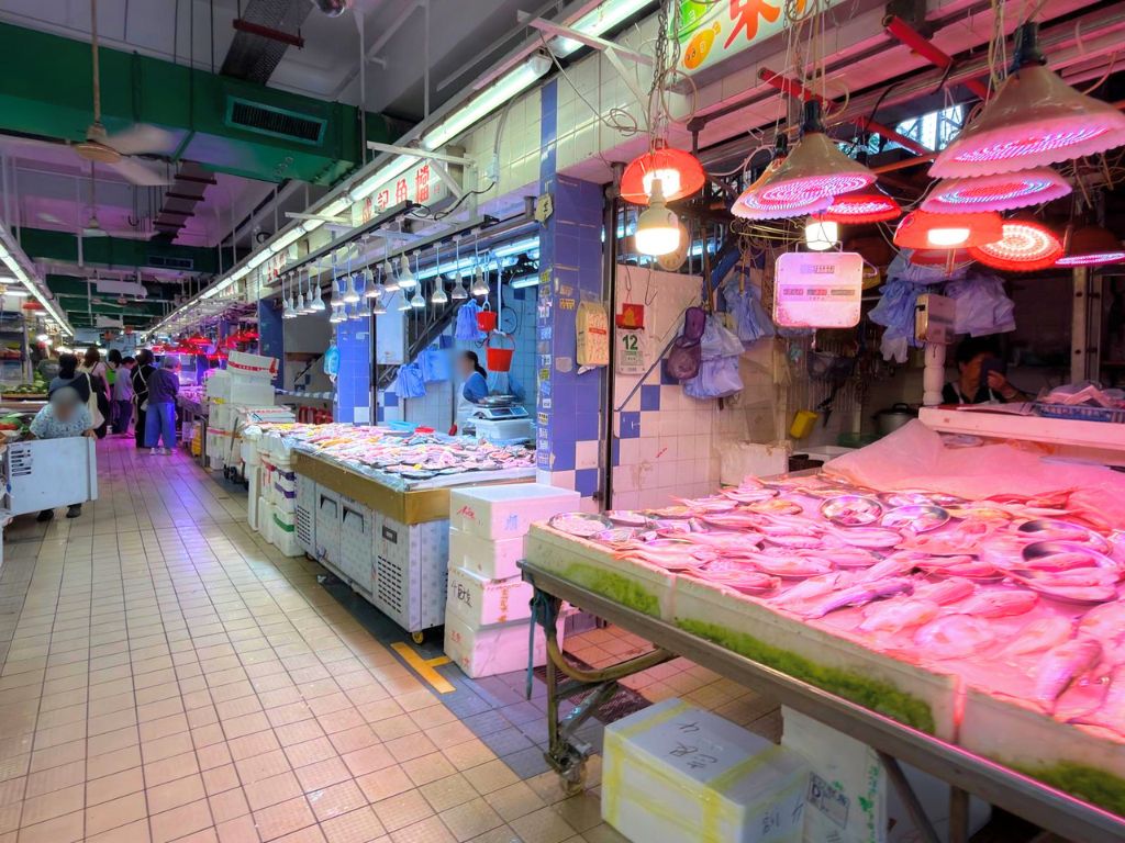 🐟長い歴史を誇る生鮮市場🥬