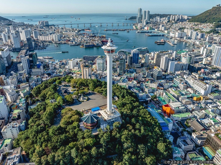 🗼ダイヤモンドタワー(旧:釜山タワー)入場・龍頭山公園 🌟