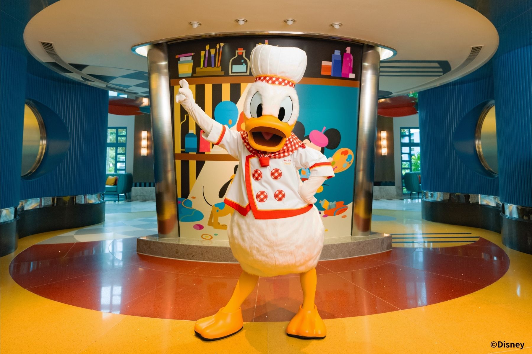【香港ディズニーランド】インク＆プレート ディナービュッフェ