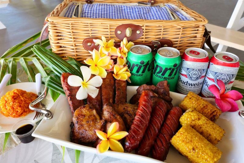 ビーチ&バーベキュー
