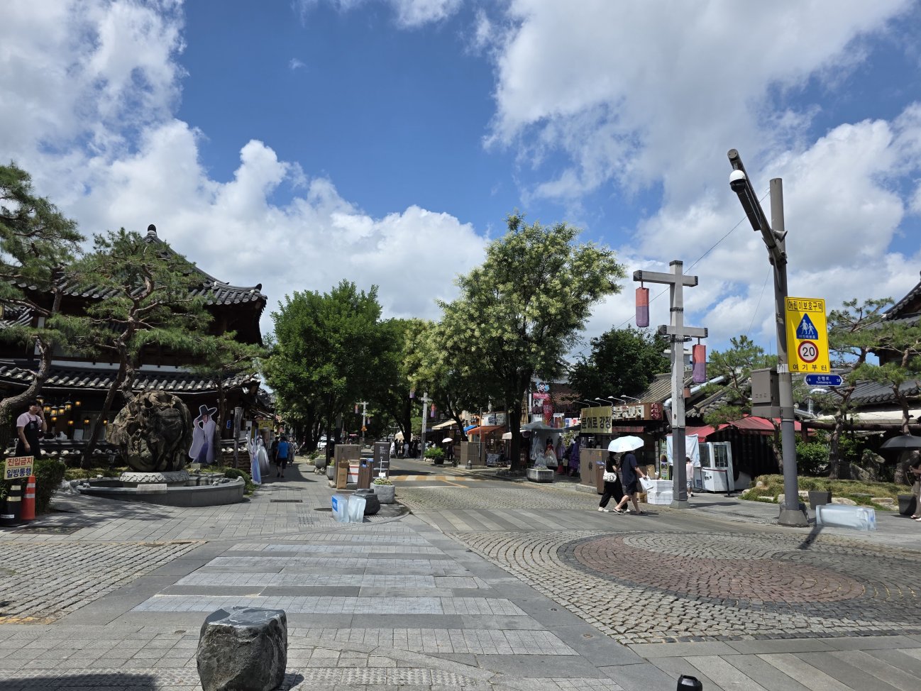 📍韓屋村で自由散策