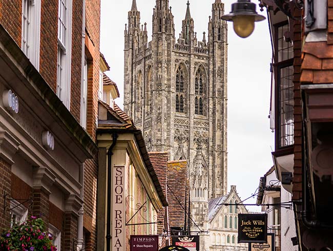 英国国教会の総本山がある街、カンタベリー
