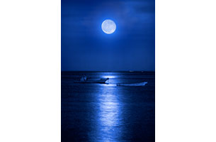 月とわたしをつなぐ道 Moon Road ムーンロード 日本の絶景 Jtb 感動の瞬間 とき