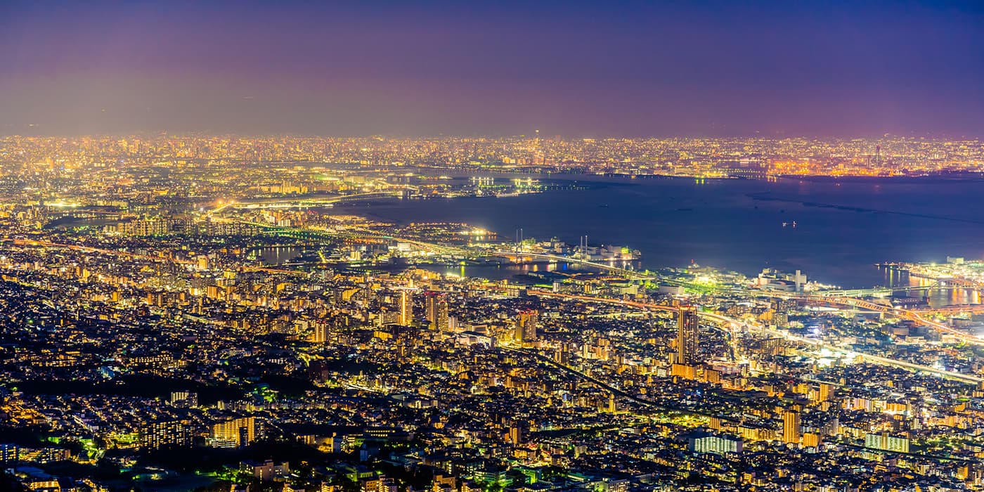 掬星台からの夜景（イメージ）