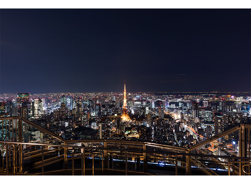 東京の夜景が詰まった絶景ポイント 六本木ヒルズ展望台 東京シティビュー 日本の絶景 Jtb 感動の瞬間 とき