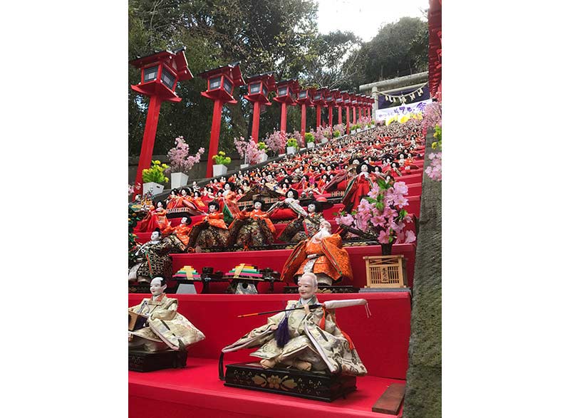 遠見岬神社の階段ひな壇|日本の絶景 JTB 感動の瞬間（とき）