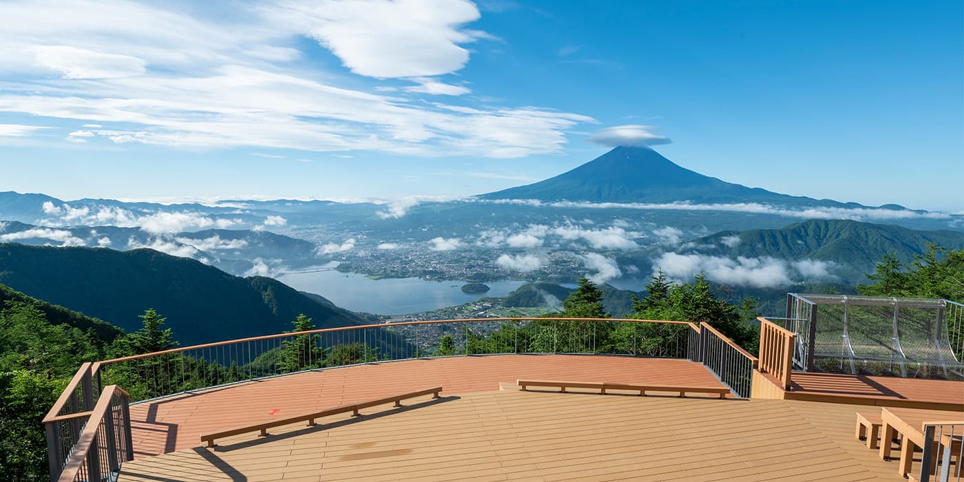 FUJIYAMAツインテラスからの富士山