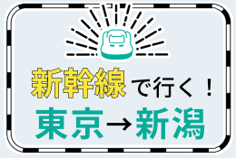 【東京-新潟】新幹線で行くパック・ツアー