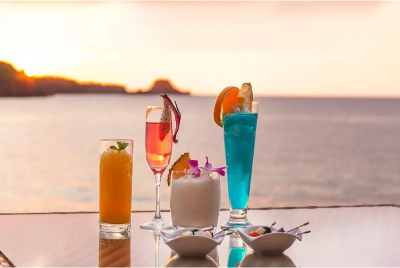 ハッピーアワーではアルコールをご用意！