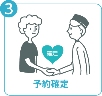 予約確定