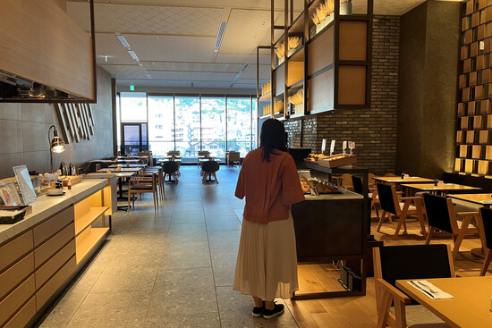 ヒルトン長崎　朝食ビュッフェレストラン