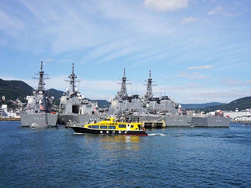 SASEBO軍港クルーズ
