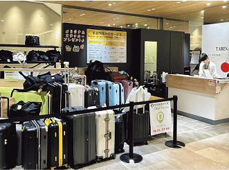 手荷物預かりサービスの画像