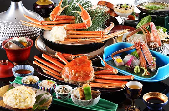 貸切限定メニュー2杯相当かにフルコース※かに宝楽焼は2名様分