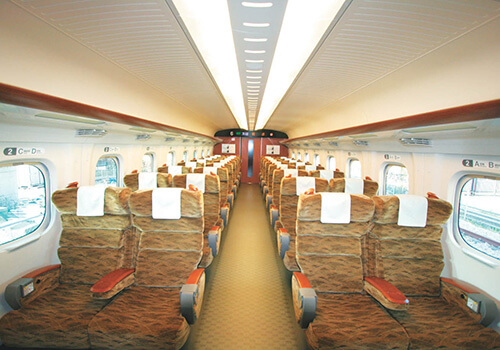 山陽・九州直通新幹線N700系「みずほ 」「さくら」 普通車指定席 車内（一例） イメージ