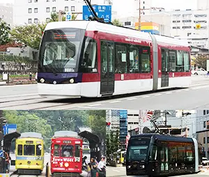 熊本市電1日乗車券 イメージ