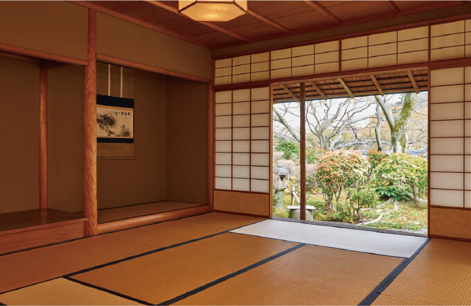 豊松庵で愉しむお抹茶体験1