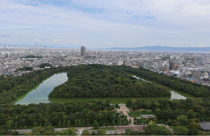 バルーンから見る古墳