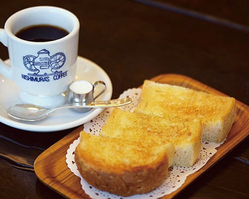 にしむら珈琲店 中山手本店・三宮店・阪急前店・元町店・ハーバーランド店・北野坂にしむら珈琲店