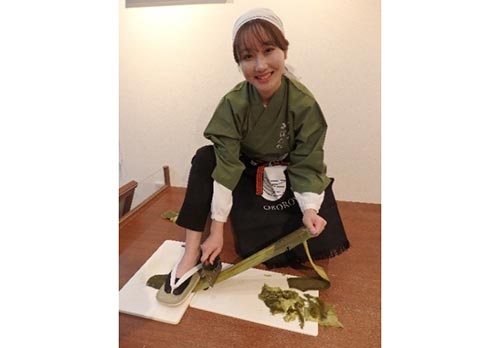 手すきおぼろ昆布体験 イメージ