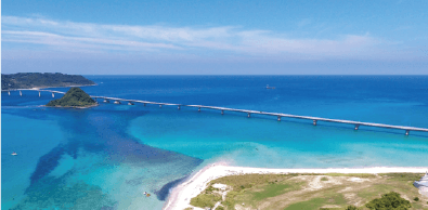 角島大橋の画像