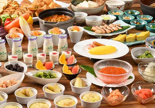 朝食ブッフェ(一例)