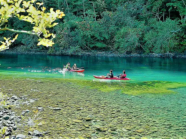 クリアカヤック体験