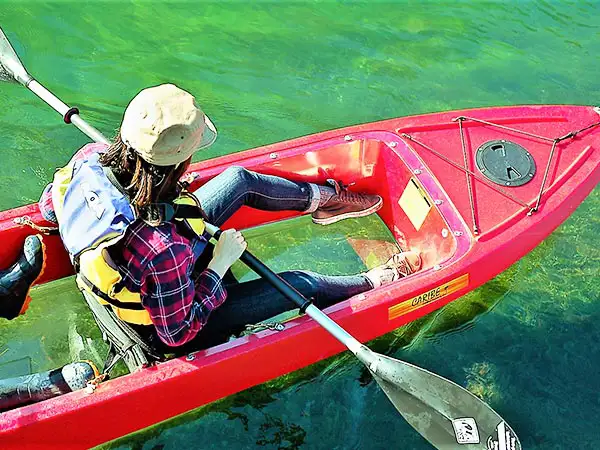 クリアカヤック体験