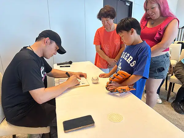 サイン会の様子