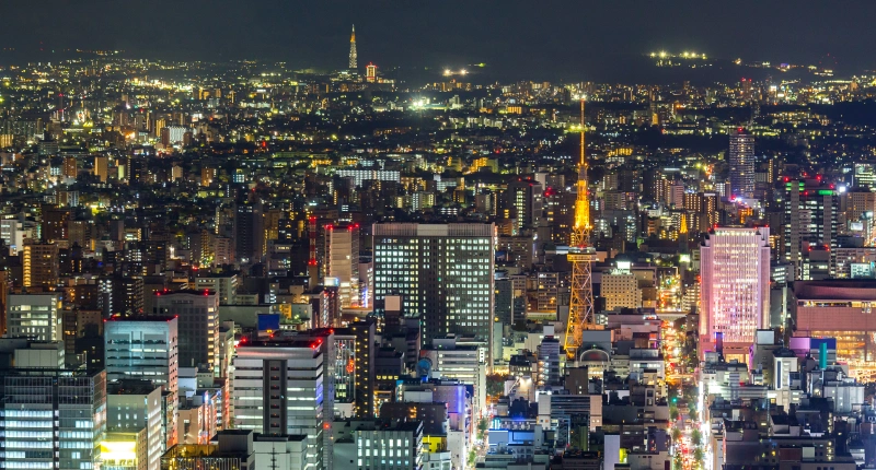 名古屋の夜景