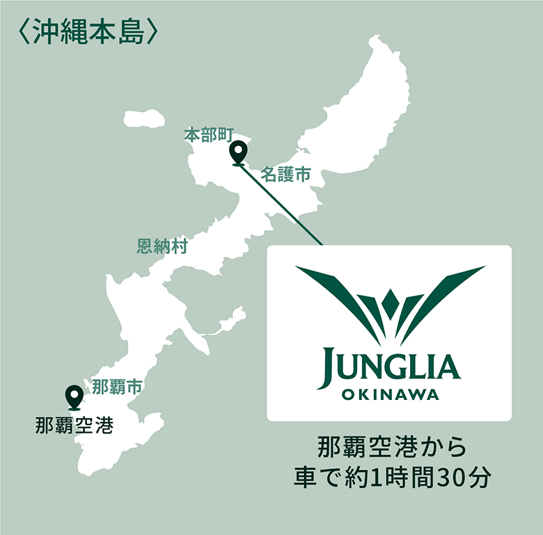 沖縄本島 MAP