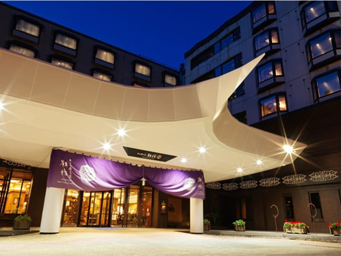 あかん遊久の里鶴雅外観