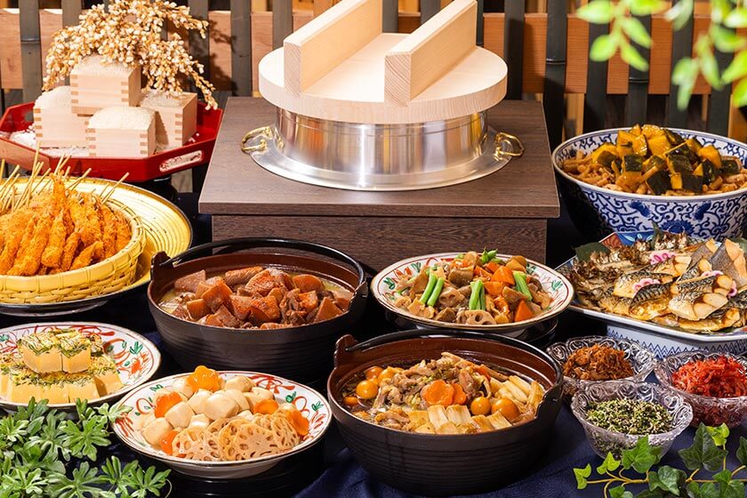 朝食バイキング(一例)
