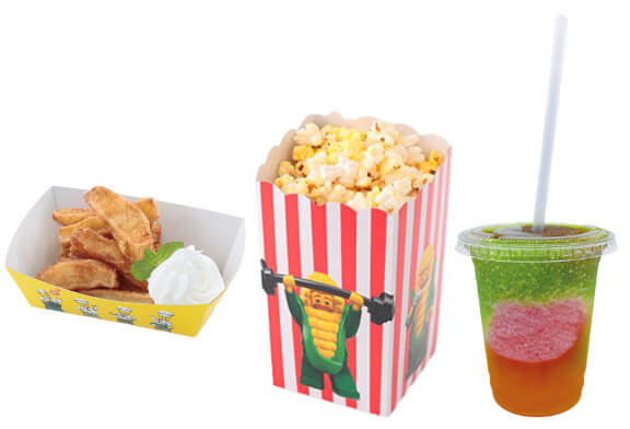 ポップコーン・スラッシュ・アップルフライ