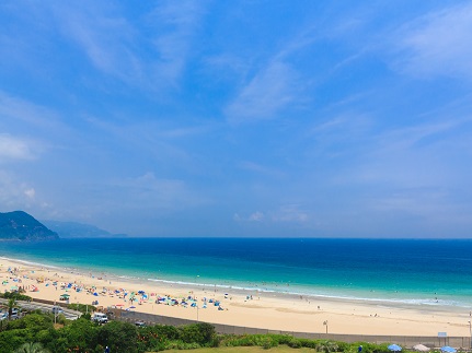 <big><big>ホテル伊豆急</big></big><br><font color=”darkblue”>最寄りの海水浴場:白浜海水浴場</font>のイメージ