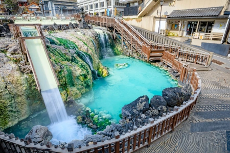 草津温泉 湯畑