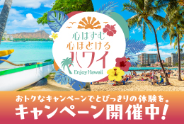 心はずむ 心ほどける ハワイ」キャンペーン