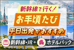 新幹線で行く！お手頃たび<br>東京・横浜・舞浜 新浦安