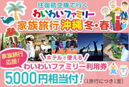 わいわいファミリー家族旅行沖縄冬・春