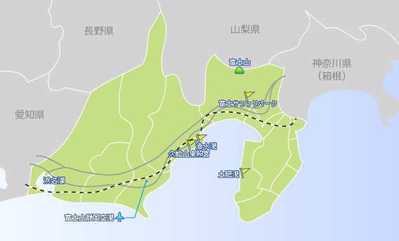 静岡県の地図 最寄り駅 条件からホテル 旅館 宿を探す Jtb