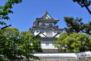 岸和田城 (岸和田市提供)