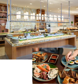 「ザ ビュッフェ アット ハイアット」ビュッフェディナー