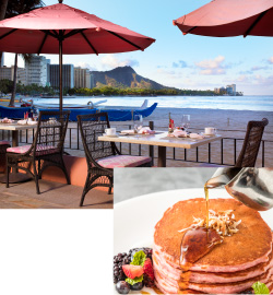 「サーフ・ラナイ」朝食セットメニュー