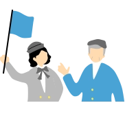 添乗員と一緒に旅を楽しむ