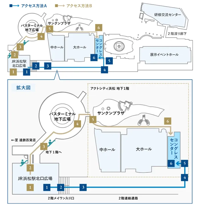 説明会案内マップ